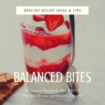 Dietician Karen Bunnell Balanced Bites article and recipe