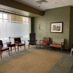 chapel at Phelps Memorial Health Center in Holdrege, Nebraska