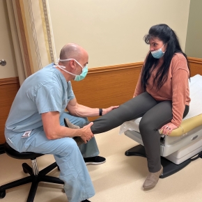 Schopp knee assessment patient