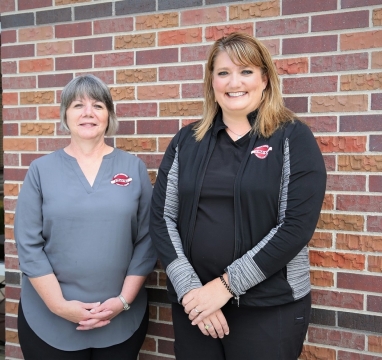 Miki Nichols, RN, and Lori Fuller, RN