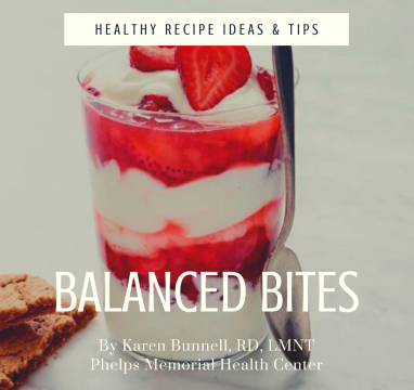 Dietician Karen Bunnell Balanced Bites article and recipe