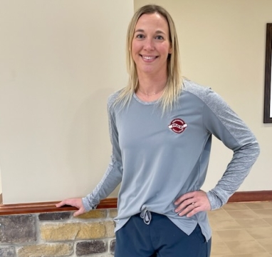 Lacey Becker, RD, educates during heart health month