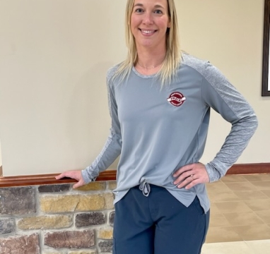 Lacey Becker, RD, educates during heart health month