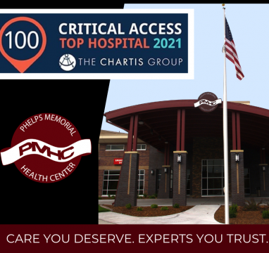 Phelps Memorial Top 100 Critical Access Hospital 2021