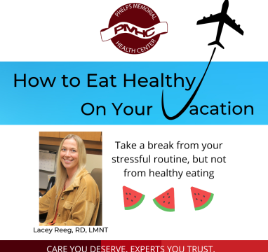 how to eat healthy while on vacation