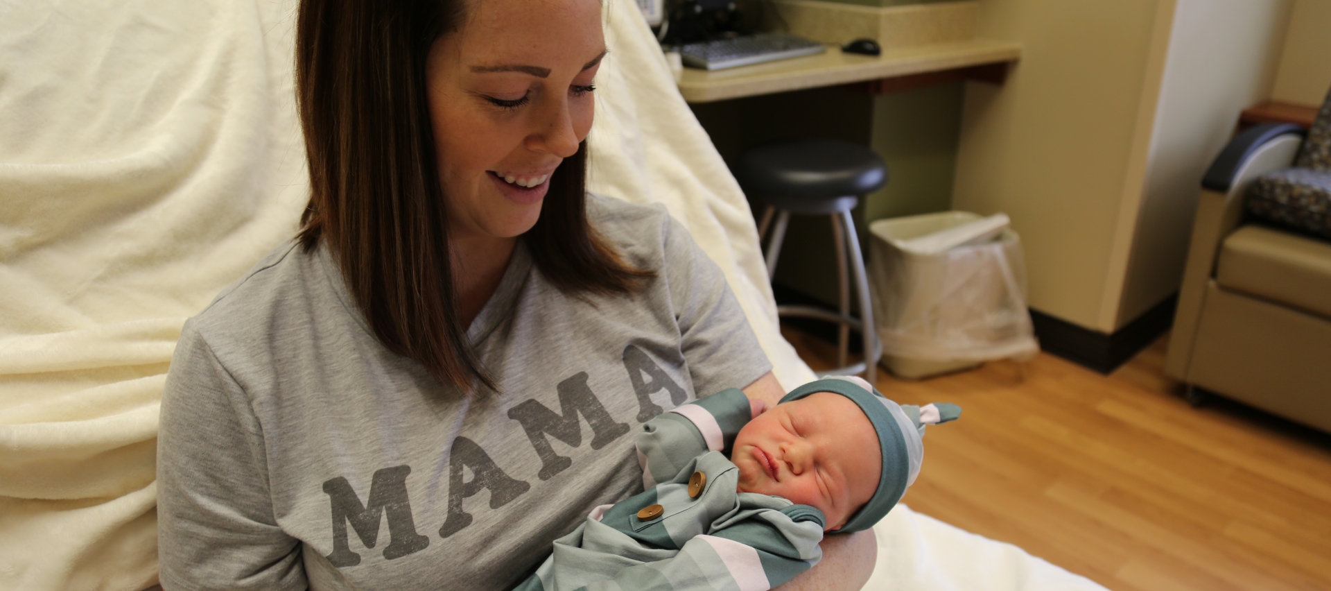 Mom and baby delivery at Phelps Memorial Health Center