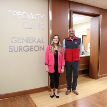 Dr. Sood and Ashley Tejral, APRN