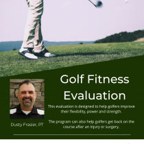 Dusty Frasier, PT, Golf Fitness Evaluation