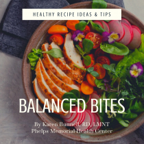 Phelps Memorial Dietician balanced bites healthy plate