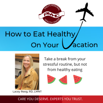 how to eat healthy while on vacation