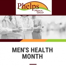mens health month prevention phelps medical group