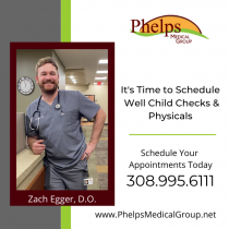 well child checks and physicals Dr. Egger